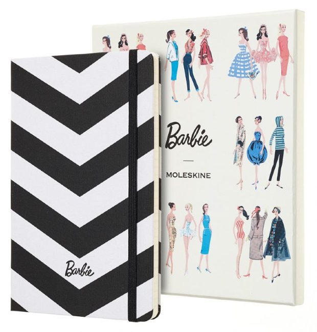 Блокнот Moleskine Limited Edition BARBIE Pocket, линейка коллекционный
