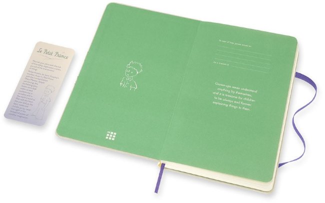Ежедневник Moleskine LE L`PETIT PRINCE Large 130х210мм 400стр. белый