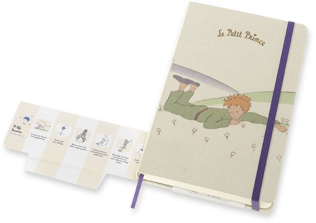 Ежедневник Moleskine LE L`PETIT PRINCE Large 130х210мм 400стр. белый