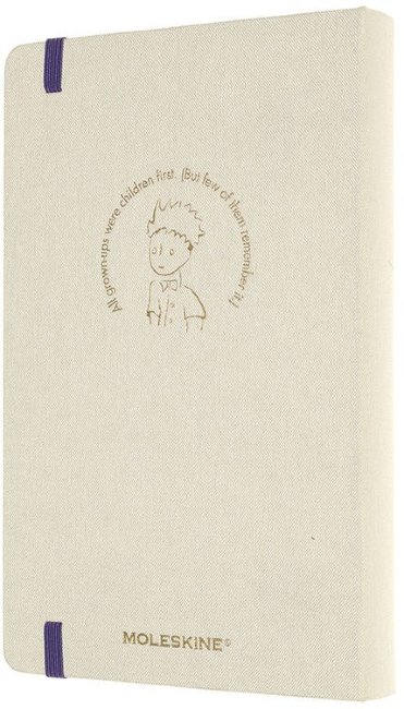 Ежедневник Moleskine LE L`PETIT PRINCE Large 130х210мм 400стр. белый