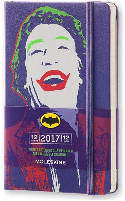 Еженедельник Moleskine BATMAN WKNT, фиолетовый Еженедельник Moleskine BATMAN WKNT, фиолетовый
