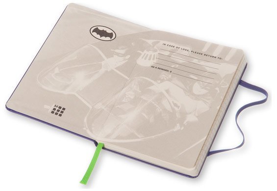 Еженедельник Moleskine BATMAN WKNT, фиолетовый Еженедельник Moleskine BATMAN WKNT, фиолетовый