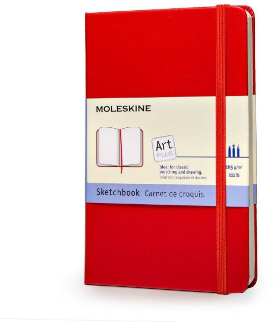 Блокнот для рисования Moleskine CLASSIC SKETCHBOOK, красный Блокнот для рисования Moleskine CLASSIC SKETCHBOOK, красный