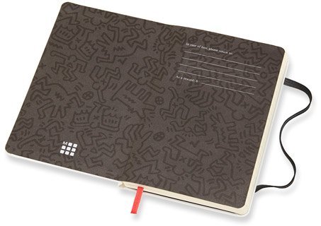 Блокнот Moleskine Limited Edition KEITH HARING Pocket, линейка, белый Блокнот Moleskine Limited Edition KEITH HARING Pocket, линейка, белый