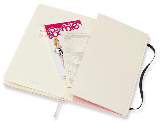 Блокнот Moleskine Limited Edition BARBIE Pocket, нелинованный Swimsuit
