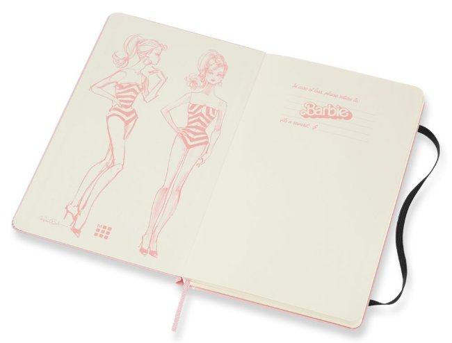 Блокнот Moleskine Limited Edition BARBIE Pocket, нелинованный Swimsuit