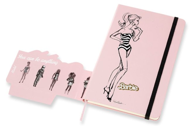 Блокнот Moleskine Limited Edition BARBIE Pocket, нелинованный Swimsuit