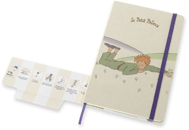 Еженедельник Moleskine LE L` PETIT PRINCE WKNT Large 130х210мм 144стр. белый Еженедельник Moleskine LE L` PETIT PRINCE WKNT Large 130х210мм 144стр. белый
