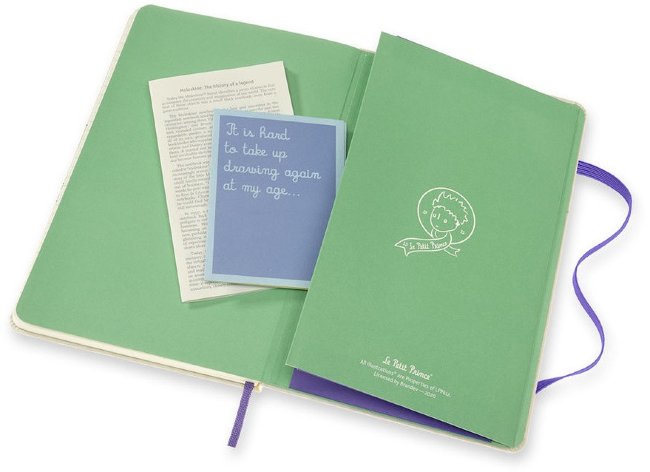 Еженедельник Moleskine LE L` PETIT PRINCE WKNT Large 130х210мм 144стр. белый Еженедельник Moleskine LE L` PETIT PRINCE WKNT Large 130х210мм 144стр. белый