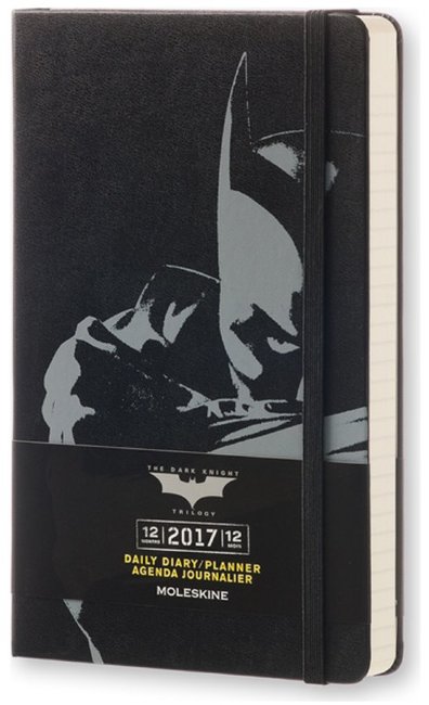 Еженедельник Moleskine BATMAN WKNT, черный