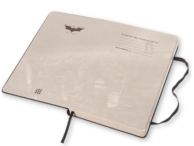 Еженедельник Moleskine BATMAN WKNT, черный