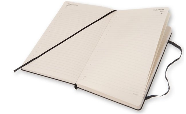 Еженедельник Moleskine BATMAN WKNT, черный