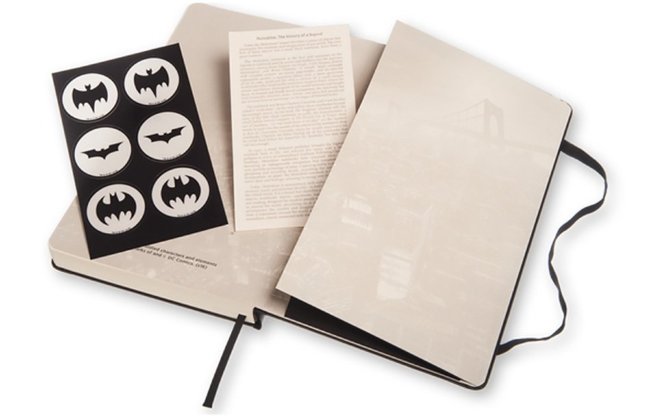 Еженедельник Moleskine BATMAN WKNT, черный