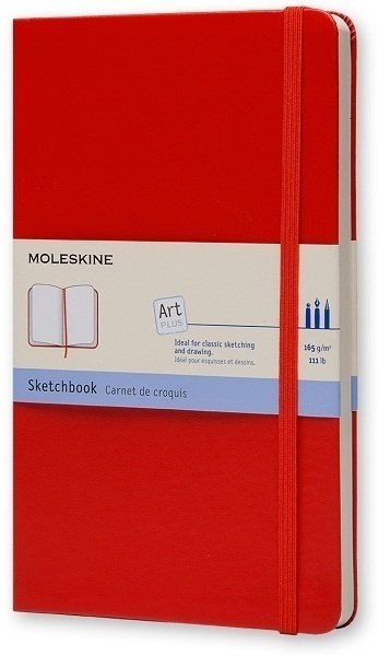 Блокнот для рисования Moleskine CLASSIC SKETCHBOOK, красный Блокнот для рисования Moleskine CLASSIC SKETCHBOOK, красный