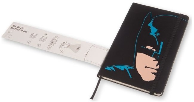 Еженедельник Moleskine Batman Wknt, черный
