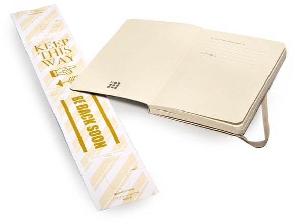 Блокнот Moleskine CLASSIC SOFT, пунктир, бежевый