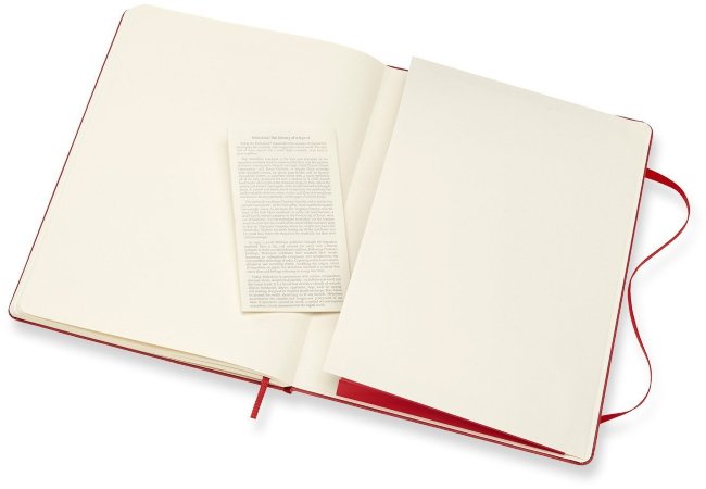 Блокнот Moleskine CLASSIC XLarge, нелинованный, красный Блокнот Moleskine CLASSIC XLarge, нелинованный, красный
