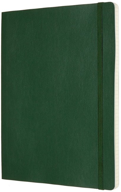 Блокнот Moleskine CLASSIC SOFT, клетка, зеленый