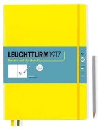 Скетчбук Leuchtturm Master А4+ 150г/м2, 112 стр., твердая обложка, лимонный
