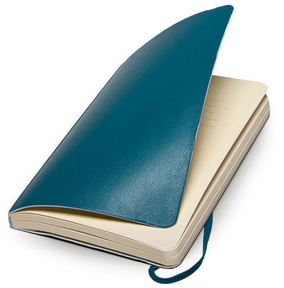 Блокнот Moleskine CLASSIC SOFT, пунктир, бирюзовый