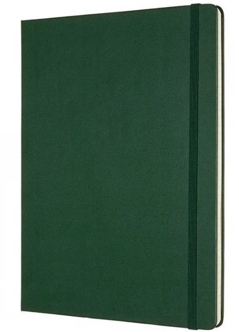 Блокнот Moleskine CLASSIC XLarge, линейка, зеленый Блокнот Moleskine CLASSIC XLarge, линейка, зеленый