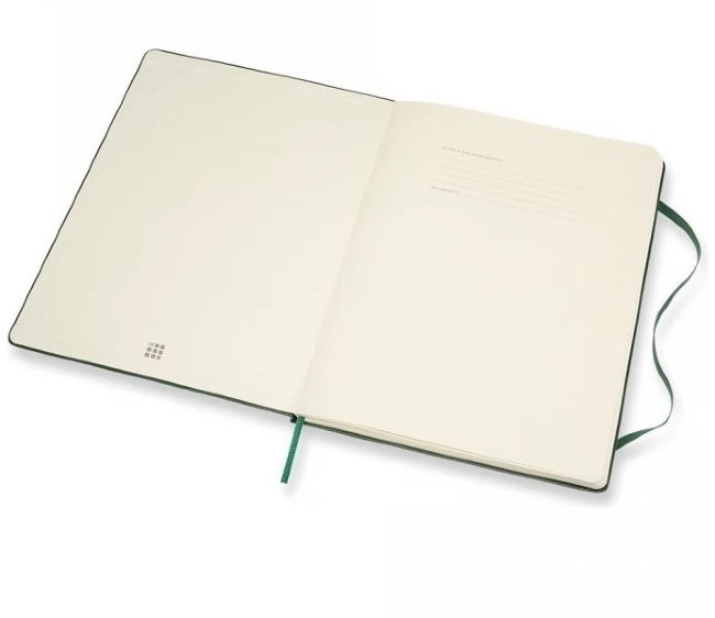 Блокнот Moleskine CLASSIC XLarge, линейка, зеленый Блокнот Moleskine CLASSIC XLarge, линейка, зеленый