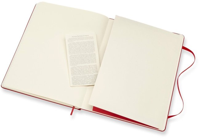 Блокнот Moleskine CLASSIC XLarge, клетка, красный