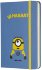 Блокнот Moleskine Limited Edition MINIONS Pocket, линейка, голубой