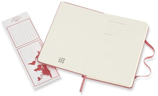 Блокнот Moleskine CLASSIC Pocket, линейка, розовый Блокнот Moleskine CLASSIC Pocket, линейка, розовый