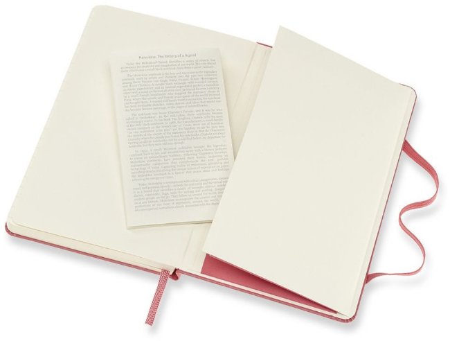Блокнот Moleskine CLASSIC Pocket, линейка, розовый Блокнот Moleskine CLASSIC Pocket, линейка, розовый