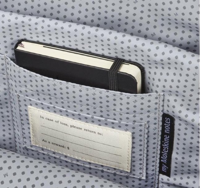 Сумка Moleskine Tote Classic, синий сапфир