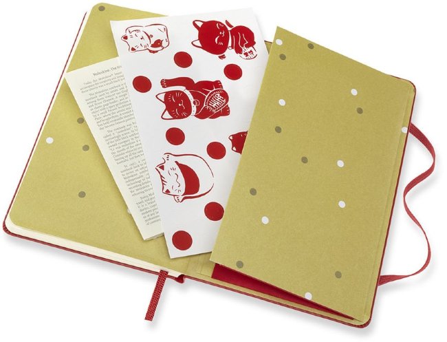 Еженедельник Moleskine MANEKI NEKO Pocket 90x140мм 144стр. красный Еженедельник Moleskine MANEKI NEKO Pocket 90x140мм 144стр. красный