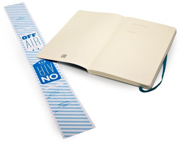 Блокнот Moleskine CLASSIC SOFT, пунктир, бирюзовый