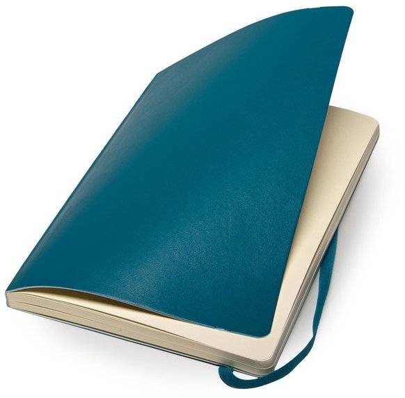 Блокнот Moleskine CLASSIC SOFT, пунктир, бирюзовый