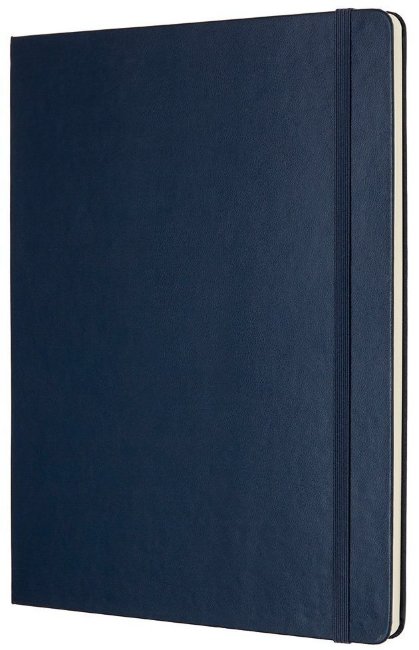 Блокнот Moleskine CLASSIC XLarge, нелинованный, синий Блокнот Moleskine CLASSIC XLarge, нелинованный, синий