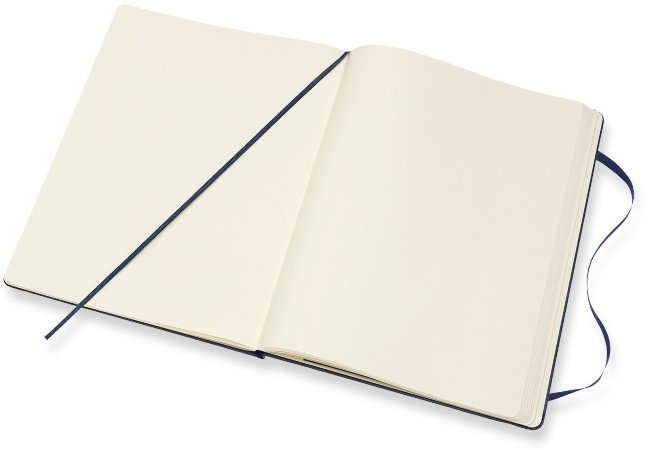 Блокнот Moleskine CLASSIC XLarge, нелинованный, синий Блокнот Moleskine CLASSIC XLarge, нелинованный, синий