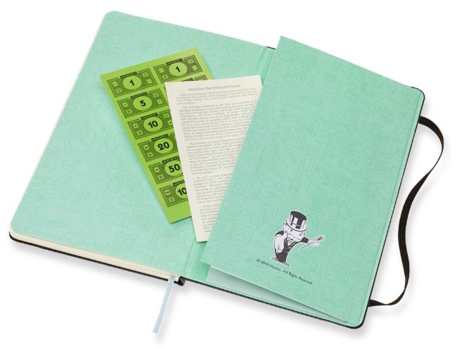 Блокнот Moleskine Limited Edition MONOPOLY Large, линейка Icons Блокнот Moleskine Limited Edition MONOPOLY Large, линейка Icons