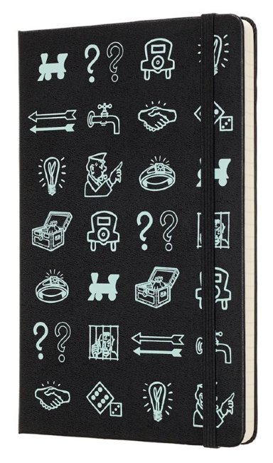 Блокнот Moleskine Limited Edition MONOPOLY Large, линейка Icons Блокнот Moleskine Limited Edition MONOPOLY Large, линейка Icons