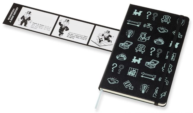 Блокнот Moleskine Limited Edition MONOPOLY Large, линейка Icons Блокнот Moleskine Limited Edition MONOPOLY Large, линейка Icons