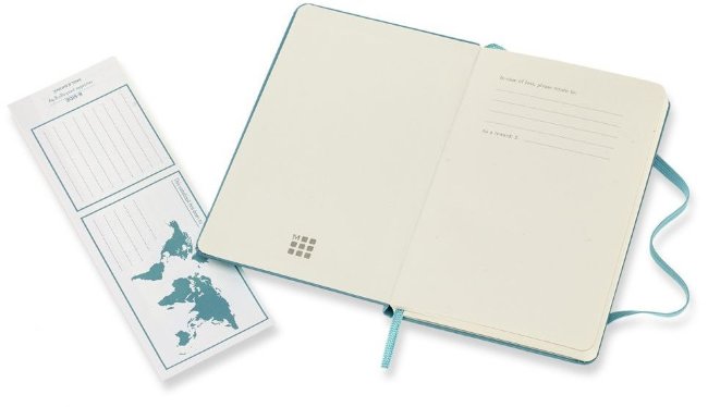 Блокнот Moleskine CLASSIC Pocket, нелинованный, голубой Блокнот Moleskine CLASSIC Pocket, нелинованный, голубой