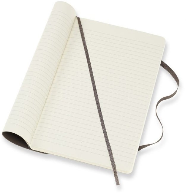 Блокнот Moleskine CLASSIC SOFT Large, линейка, коричневый