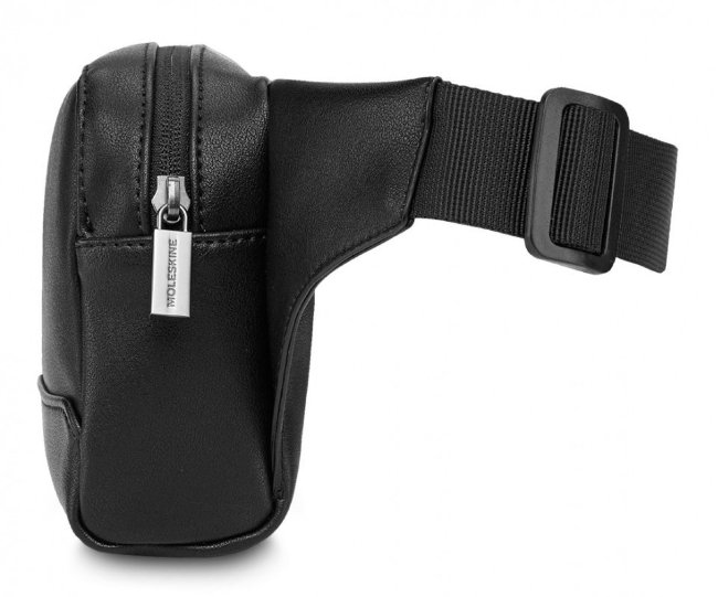 Сумка поясная Moleskine Classic Waist, черная Сумка поясная Moleskine Classic Waist, черная
