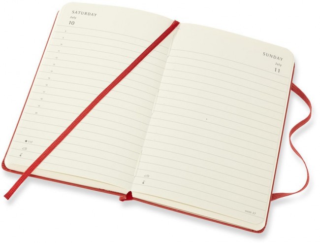 Ежедневник Moleskine ALICE IN WONDERLAND Pocket 90x140мм 400стр. красный