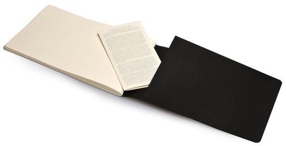 Блокнот для рисования Moleskine CAHIER SKETCH ALBUM LARGE, черный Блокнот для рисования Moleskine CAHIER SKETCH ALBUM LARGE, черный