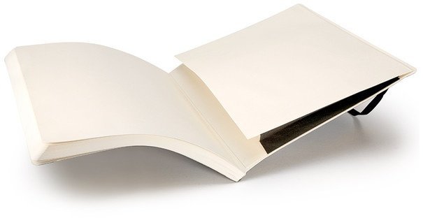 Блокнот Moleskine CLASSIC SOFT, клетка, черный