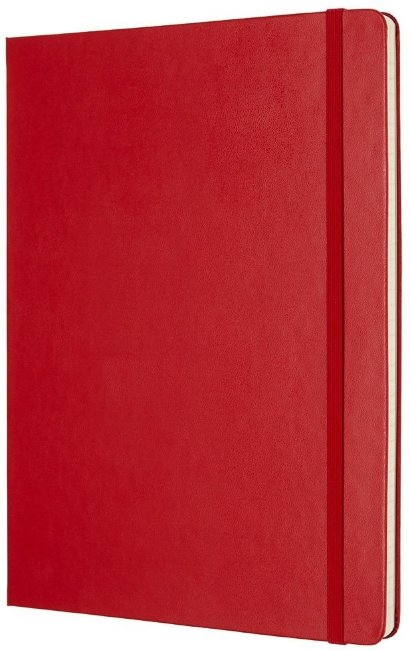 Блокнот Moleskine CLASSIC XLarge, линейка, красный Блокнот Moleskine CLASSIC XLarge, линейка, красный