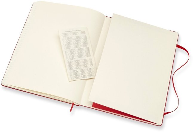 Блокнот Moleskine CLASSIC XLarge, линейка, красный Блокнот Moleskine CLASSIC XLarge, линейка, красный