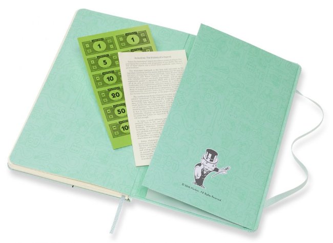 Блокнот Moleskine Limited Edition MONOPOLY Large, линейка Board