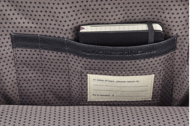 Сумка Moleskine Classic Leather, черная