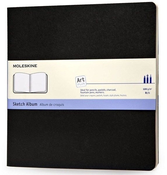 Блокнот для рисования Moleskine CAHIER SKETCH ALBUM, черный Блокнот для рисования Moleskine CAHIER SKETCH ALBUM, черный
